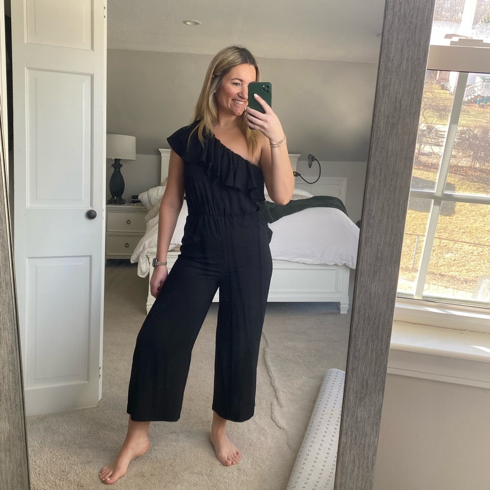 H&M One Shoulder Jumpsuit